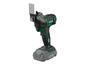 Un outil multifonction sans fil Parkside X20V Team vert avec une lame de scie