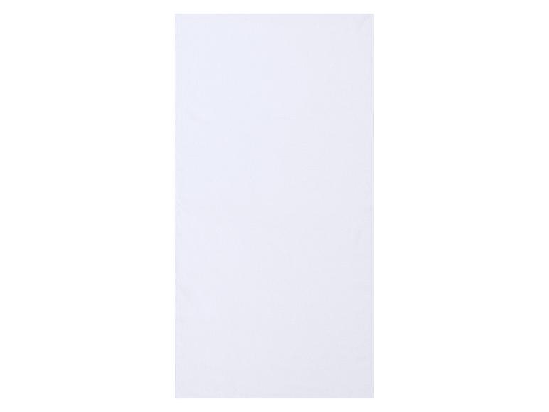 Serviette de toilette ou torchon blanc