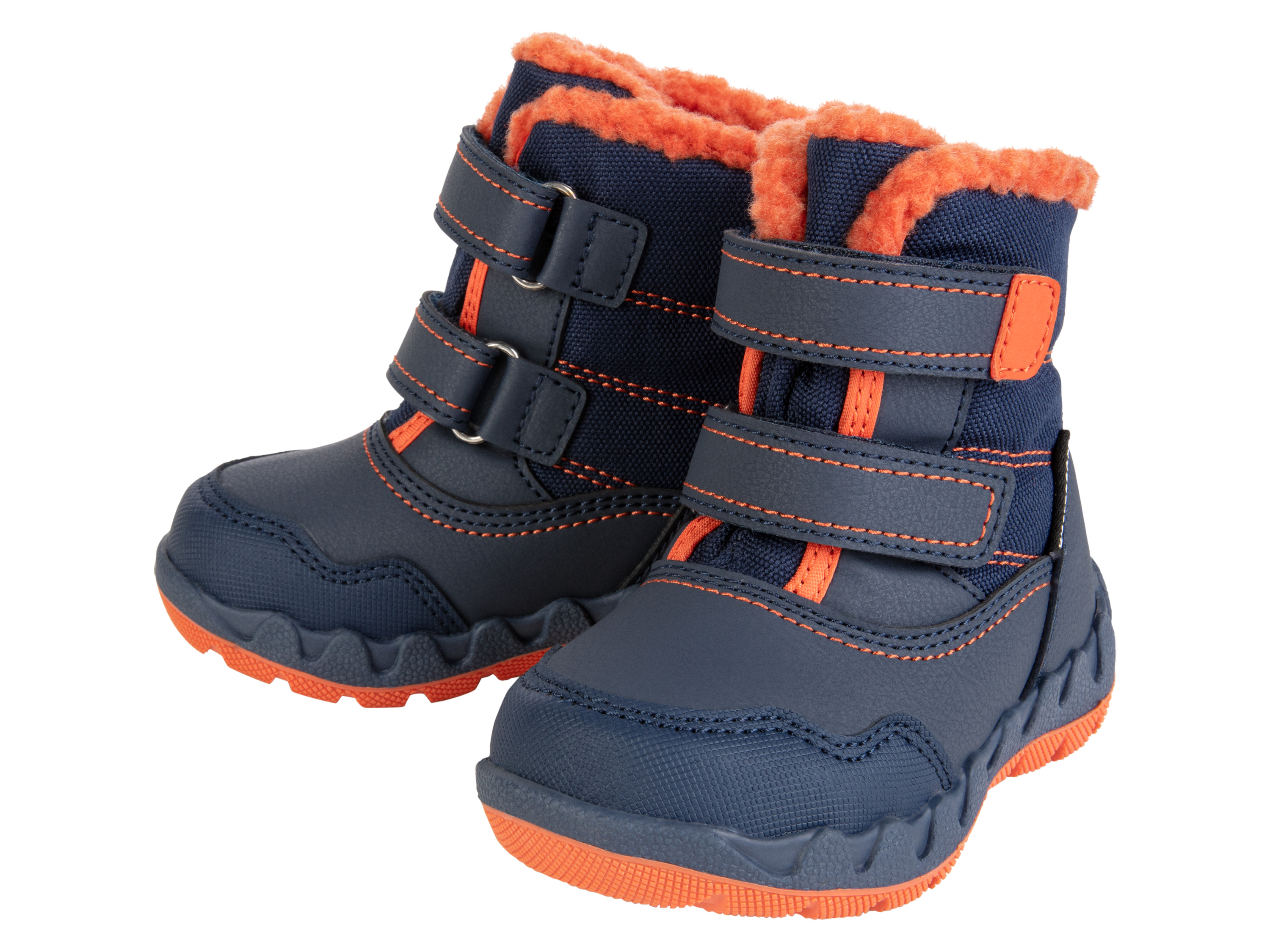 lupilu® Bottes d'hiver bébé (bleu marine-orange, 22)