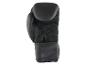 Un gant de boxe noir avec du maillage.
