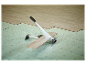Coupeur de stratifié Wolfcraft sur un sous-couche facile à couper.