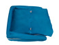 Un fauteuil de camping gonflable bleu de la marque Siesta.