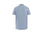 Polo bleu clair à manches courtes pour homme, vue de dos