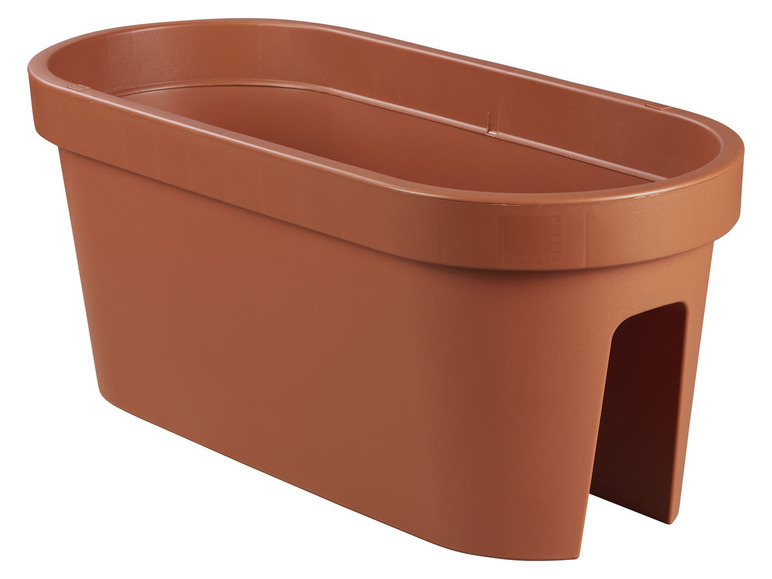 Aller en mode plein écran : PARKSIDE® Pot de fleurs pour balustrade de balcon, L 59 x l 24 x H 26 cm - Image 1