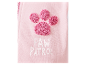 Sweat-shirt rose Paw Patrol avec motif patte.