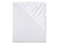 Un drap housse blanc