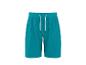 Short de survêtement bleu turquoise avec cordon blanc