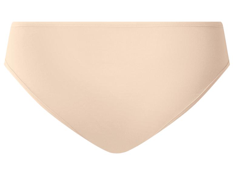 Culotte femme couleur chair unie, coupe classique.
