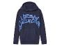 Un sweat-shirt à capuche bleu marine avec le logo Urban Collective.