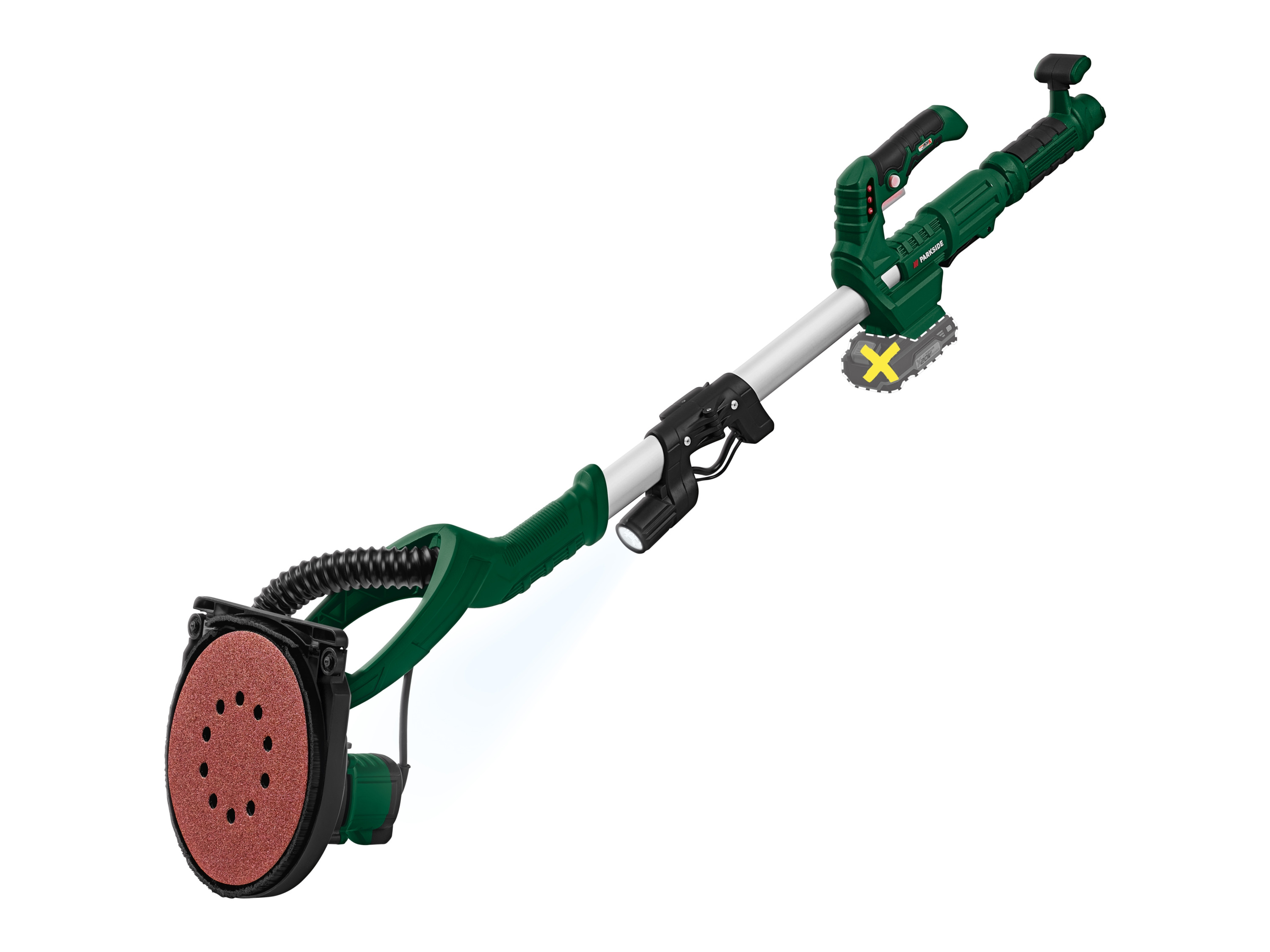 PARKSIDE® Ponceuse mur et plafond sans fil, PWDSA 20-Li A1, 20 V