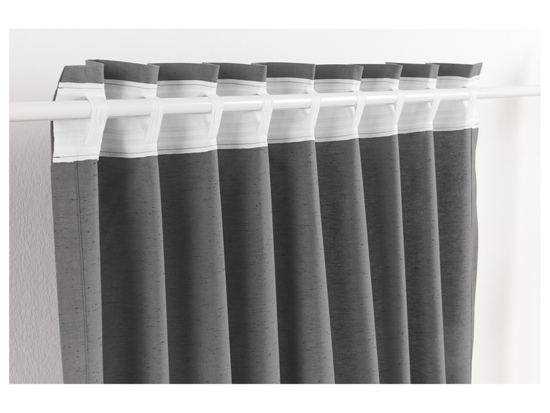 Aller en mode plein écran : LIVARNO home Lot de 2 rideaux, 135 x 254 cm - Image 9