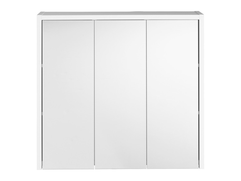 Aller en mode plein écran : LIVARNO home Armoire de salle de bain avec miroir Oslo, 65 x 60 x 17 cm, blanche - Image 5