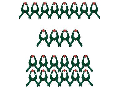 PARKSIDE® Lot de 4, 8 ou 12 pinces de serrage