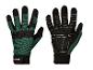 Gants de travail PARKSIDE verts et noirs, avant et arrière