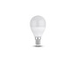 Une ampoule LED blanche avec culot E14.