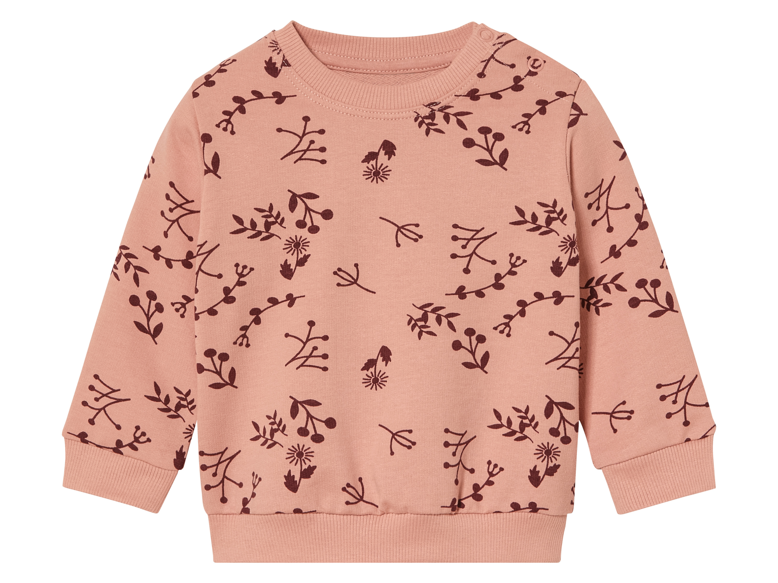 lupilu® Sweat molletonné bébé (0-2 mois, rose)