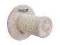 Poteau à griffer SKERBL pour chat, beige, avec surface en sisal et peluche