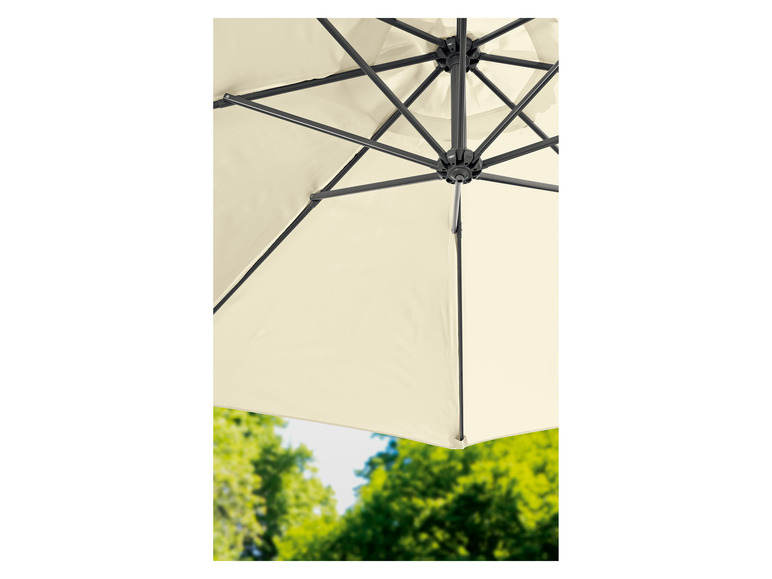 Aller en mode plein écran : LIVARNO home Parasol déporté , écru - Image 9