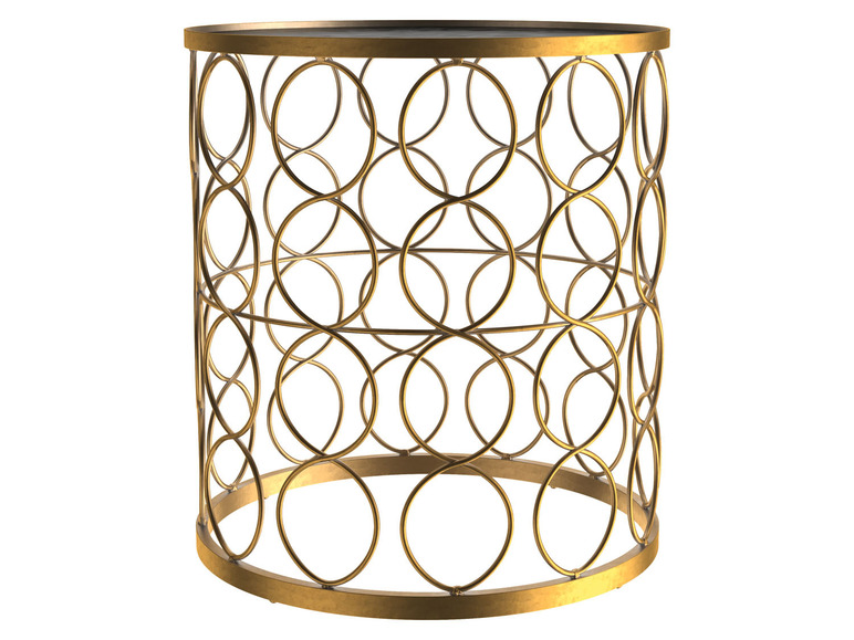 Aller en mode plein écran : LIVARNO home Table d'appoint, avec plateau en verre - Image 4