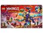 Ensemble LEGO Ninjago Dragons Rising Arc Dragon of Focus avec figurines.