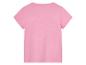T-shirt rose clair pour enfant.