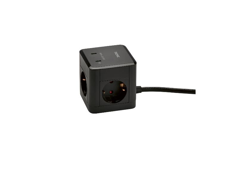 Cube multiprise avec ports USB