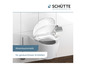 Abattant de WC avec fermeture douce de Schütte.