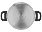 Vue de dessus d'une casserole SilverCrest.