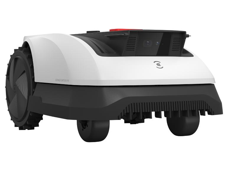 Robot tondeuse Ecovacs Goat O800 RTK en blanc et noir