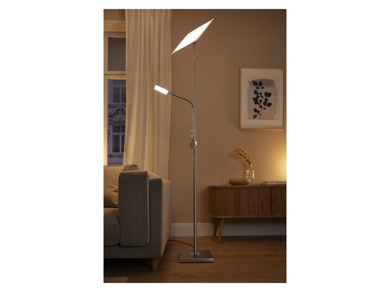 Aller en mode plein écran : LIVARNO home Lampadaire LED avec variateur de blanc, 38 W - Image 22