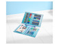 Un coffret de coloriage Paw Patrol avec des crayons de couleur, des feutres et des autocollants.