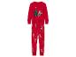 Pyjama de Noël rouge avec un motif de rennes