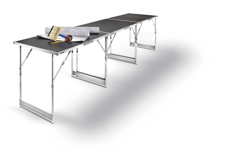 Aller en mode plein écran : PARKSIDE® Lot de 3 tables multi-usages, réglables en hauteur - Image 1