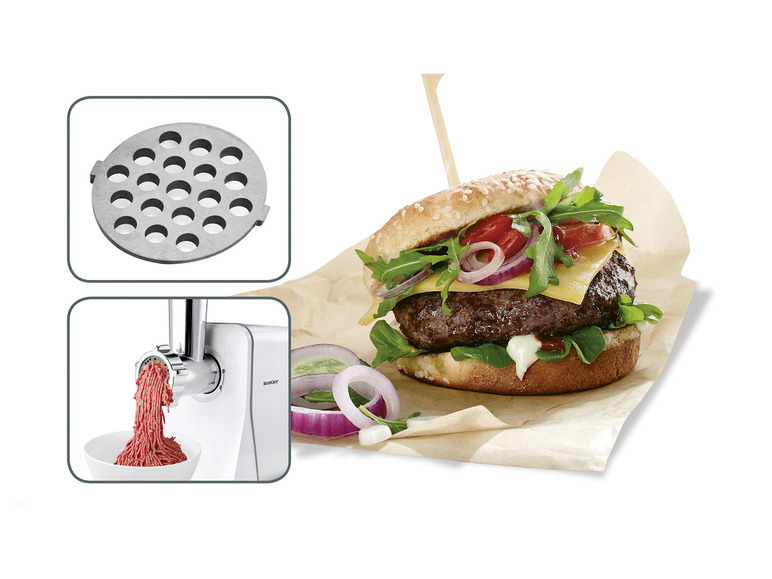 Aller en mode plein écran : SILVERCREST® KITCHEN TOOLS Hachoir à viande électrique SFW 400 A2, 400 W - Image 8