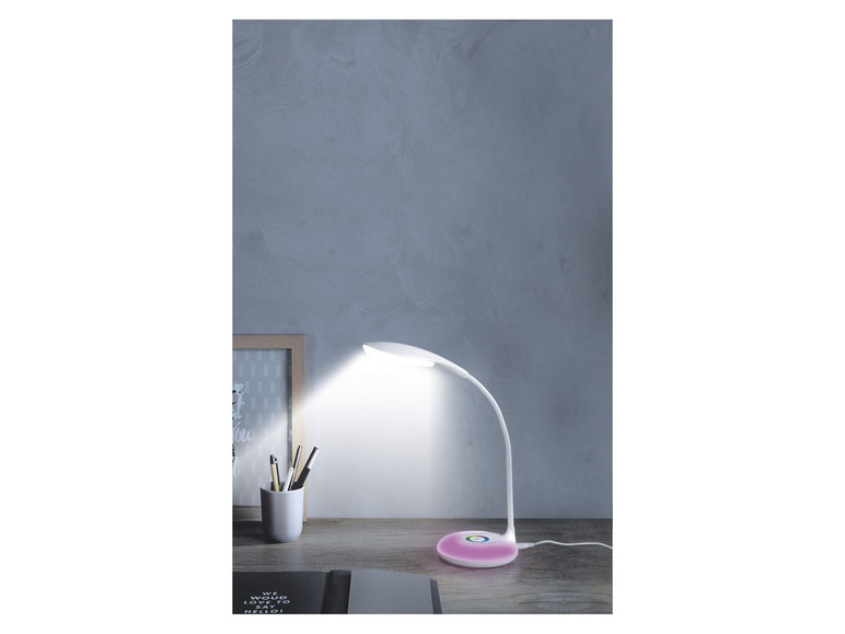 Aller en mode plein écran : LIVARNO home Lampe de bureau LED, avec bras flexible - Image 7