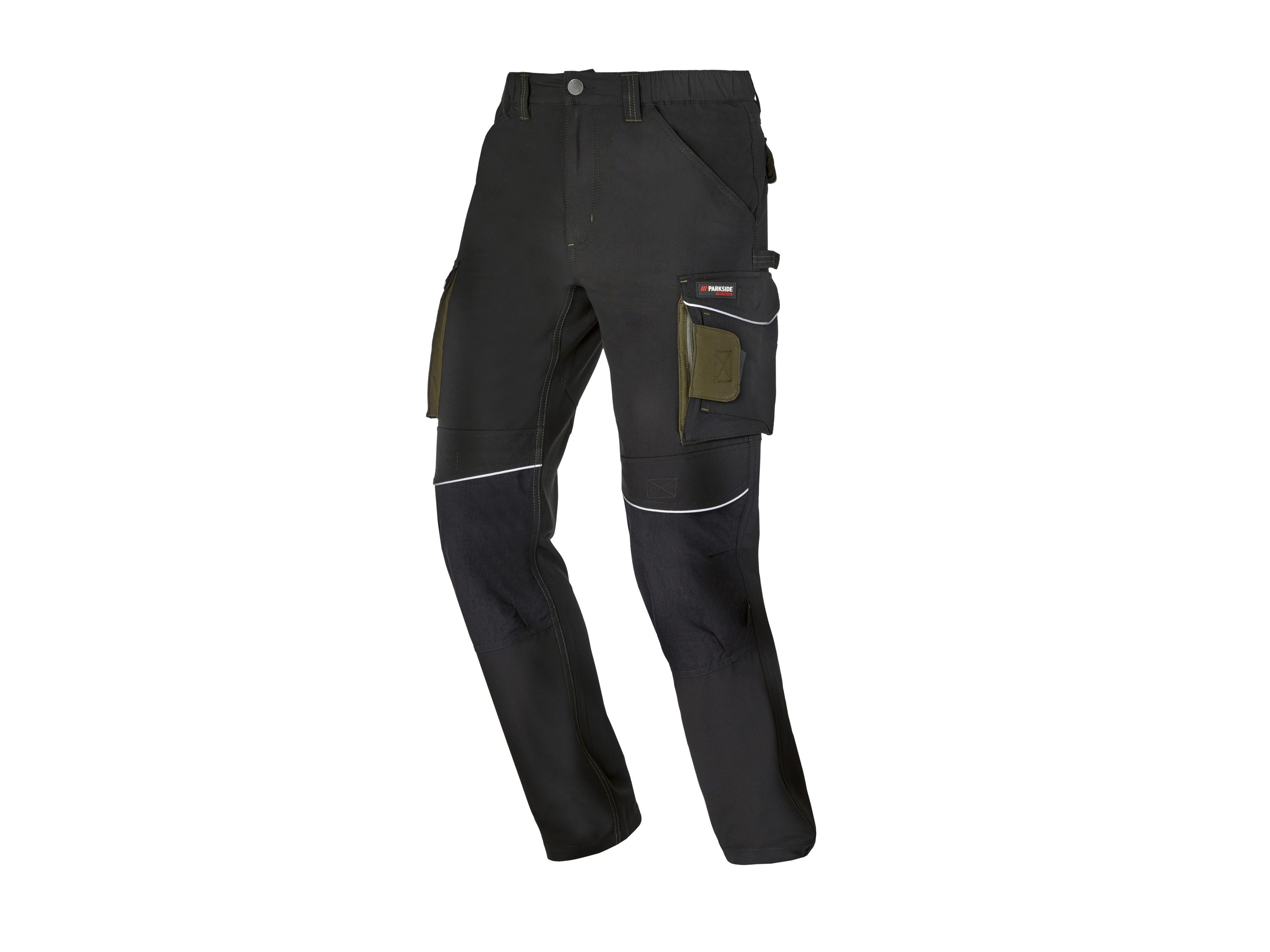 PARKSIDE PERFORMANCE® Pantalon de travail homme (noir/brun, 50)