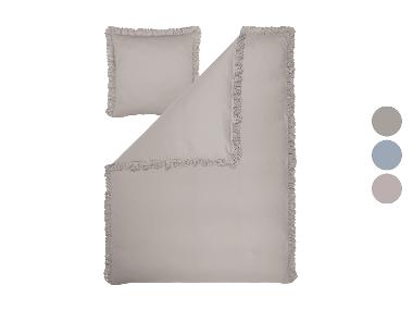 LIVARNO® Parure de lit en satin de microfibre, 140 x 200 cm