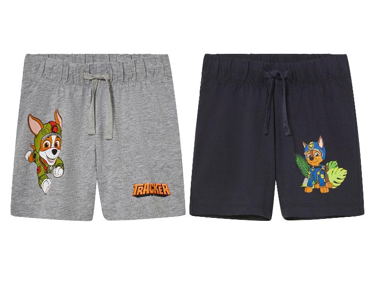 Short enfant, taille élastique avec cordon de serrage