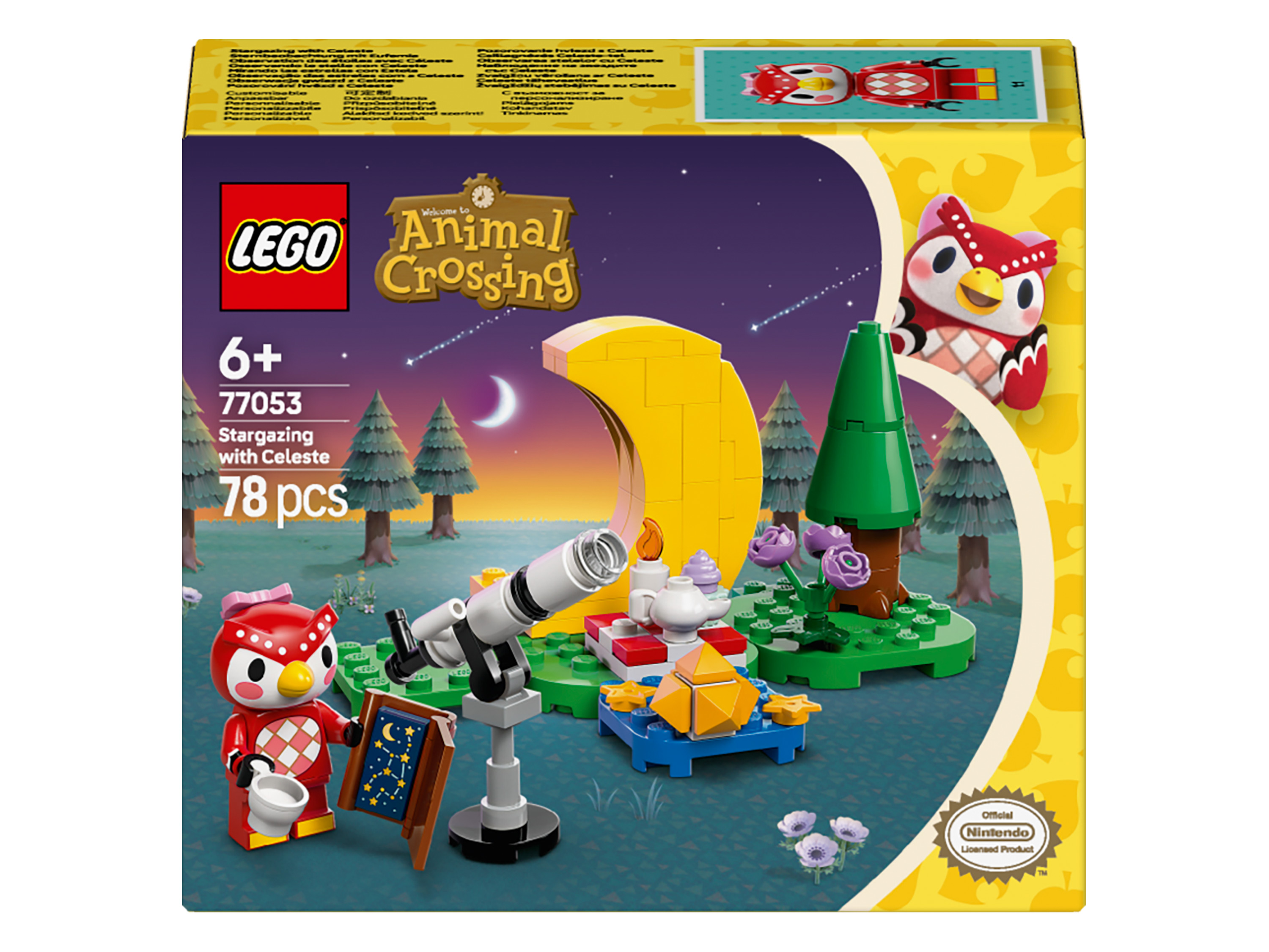 LEGO® Animal Crossing 77053 Observation des étoiles avec Céleste