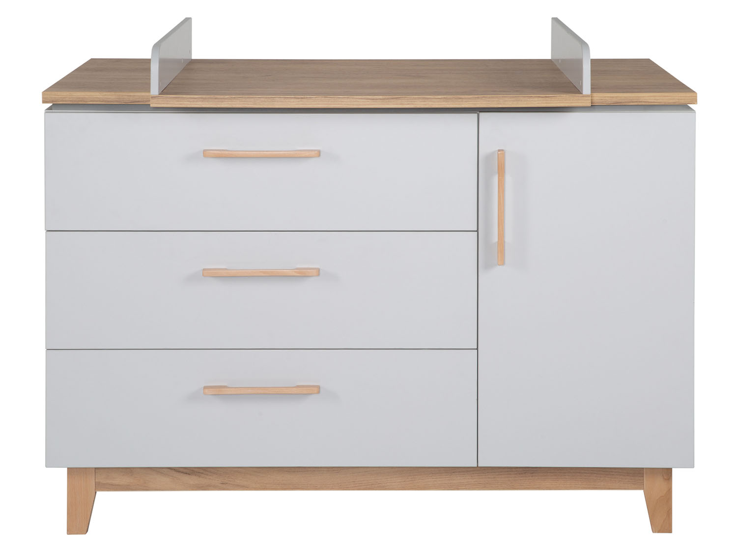 ROBA Commode Caro – Avec table à langer – 3 tiroirs + 1 porte – - vue 2