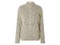 Sweat à capuche beige zippé
