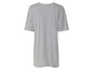 Robe t-shirt grise à manches courtes.