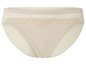 Culotte beige en dentelle