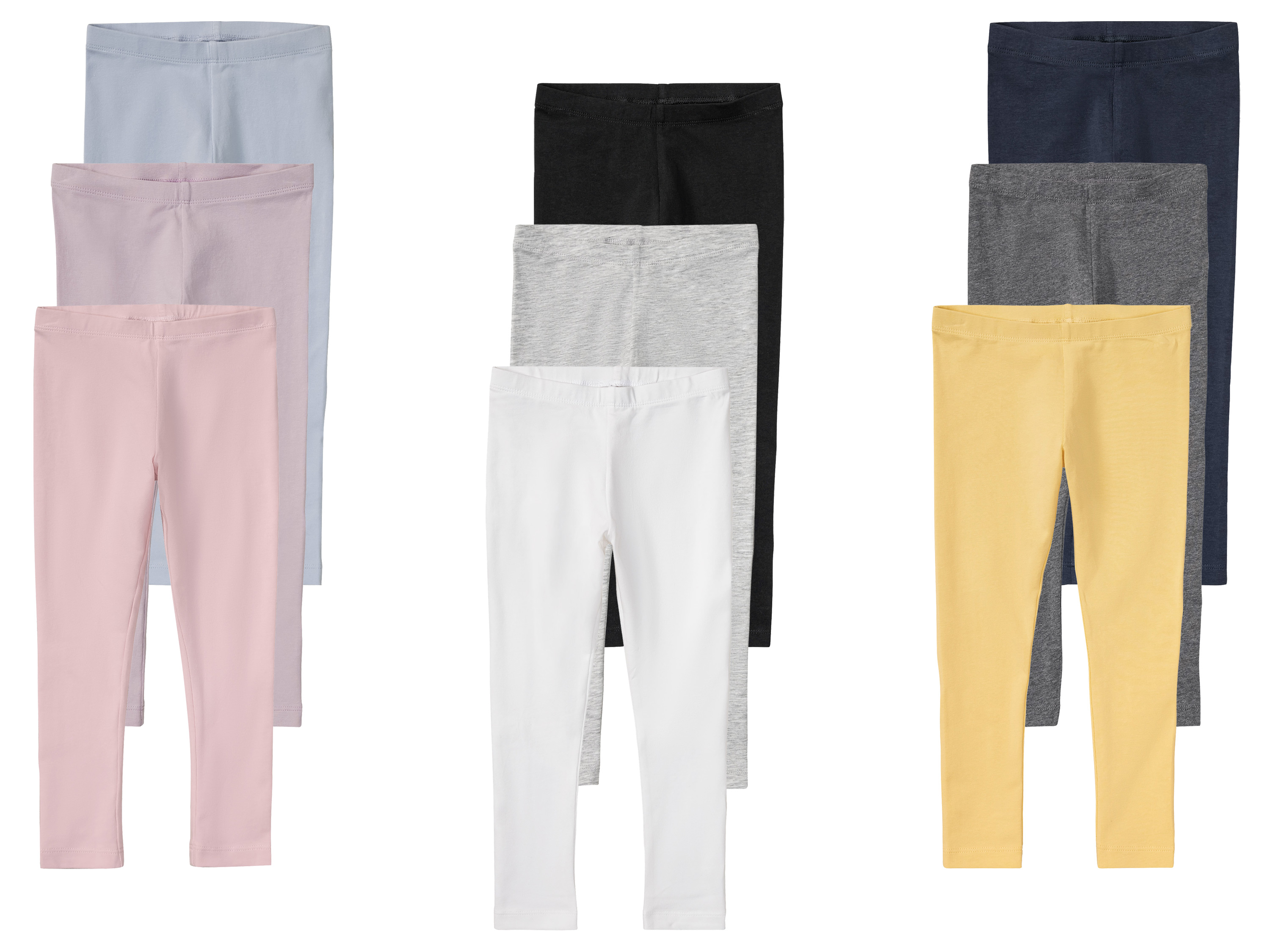 lupilu® Set de 3 leggings enfant