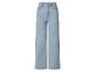 Jean large bleu clair taille haute