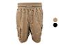 Shorts marron pour homme avec cordon de serrage à la taille et poches latérales