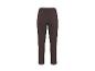 Pantalon marron pour femme avec taille élastique, vue de dos