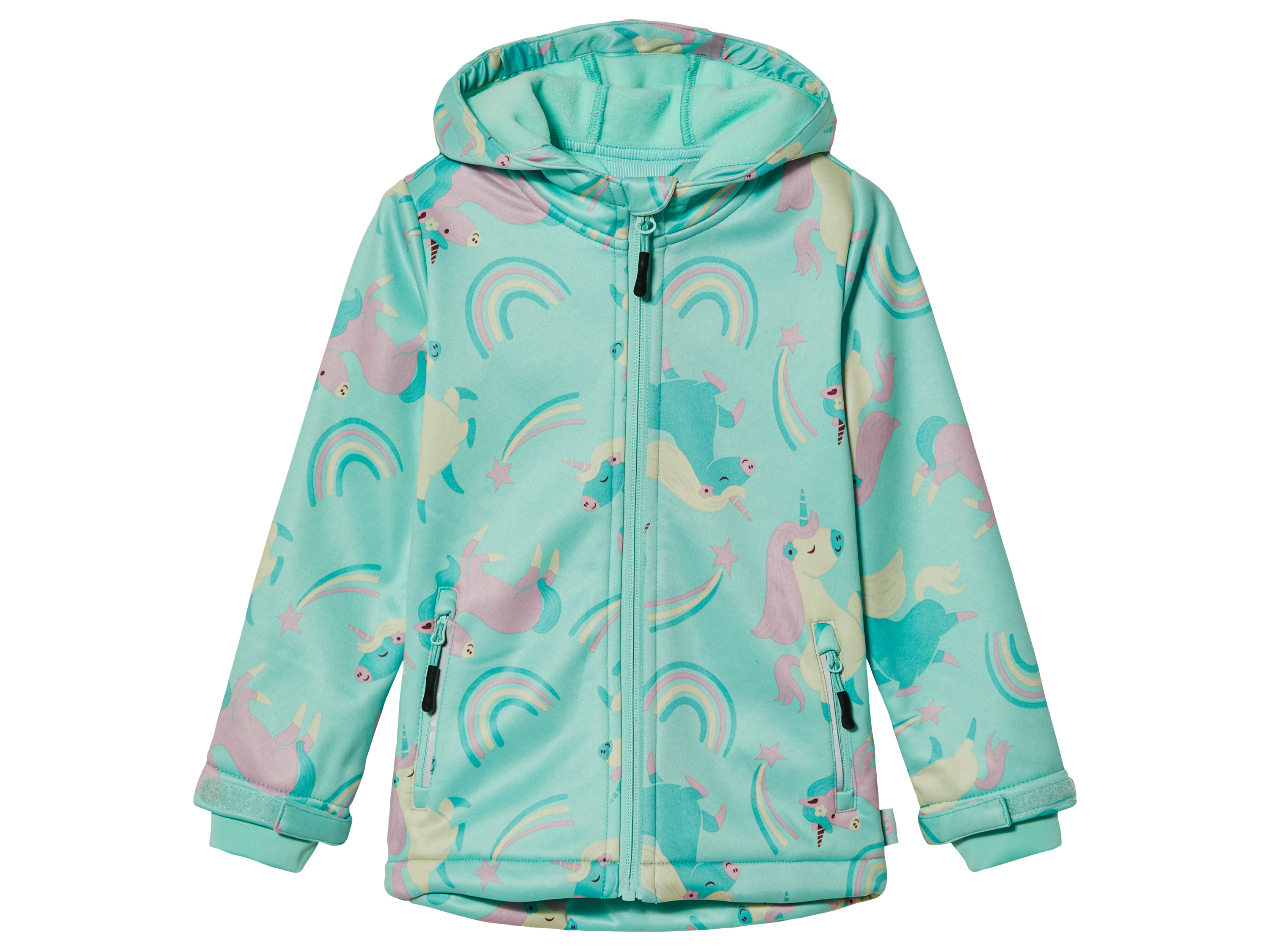 lupilu® Veste softshell petite fille (6-8 ans, vert menthe)