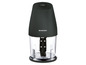 Robot de cuisine SilverCrest noir avec fonction turbo.