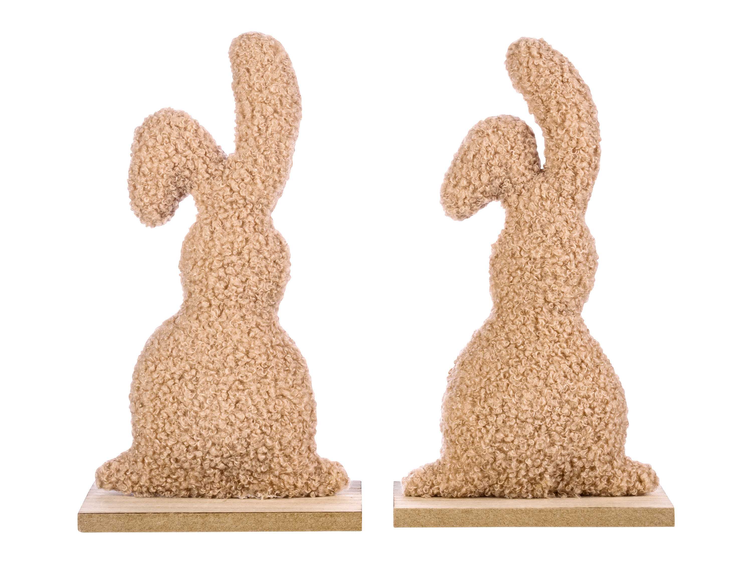 LIVARNO home Décoration de Pâques (hase/tissu/marron)
